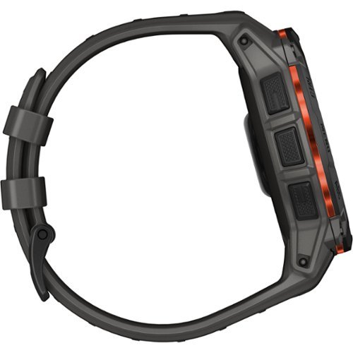 Garmin Instinct 3 Solar GPS Smartwatch 50 mm Fiber-reinforced Polymer - Black with Charcoal Band BUY IN EUROPE
