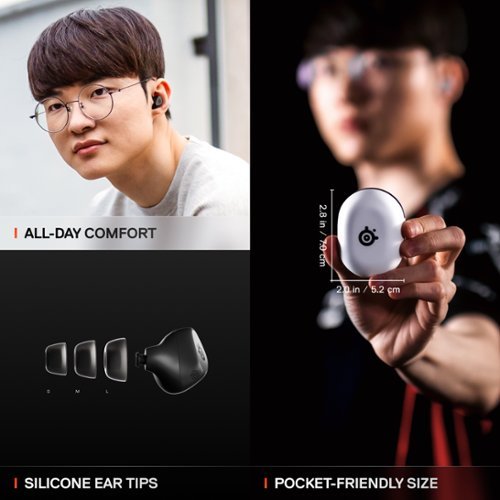 SteelSeries Arctis GameBuds True Wireless Noise Cancelling Gaming Earbuds for PS5, PS4, PC, Switch - Black HOW TO BUY