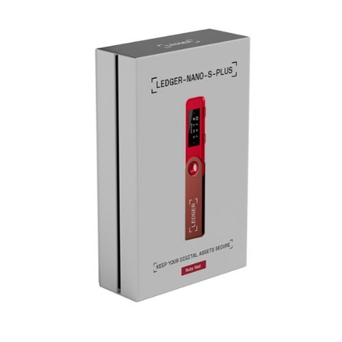 Ledger Nano S Plus Crypto Hardware Wallet - Ruby Red BUY IN AUSTRALIA