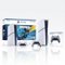 PlayStation 5 Console 1TB Fortnite Flowering Chaos Bundle + PlayStation 5 DualSense Wireless Controller Sterling Silver-Front_Standard