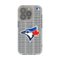 Keyscaper - MLB - Toronto Blue Jays Text Backdrop Clear iPhone Case - 16e - Multicolor-Front_Standard