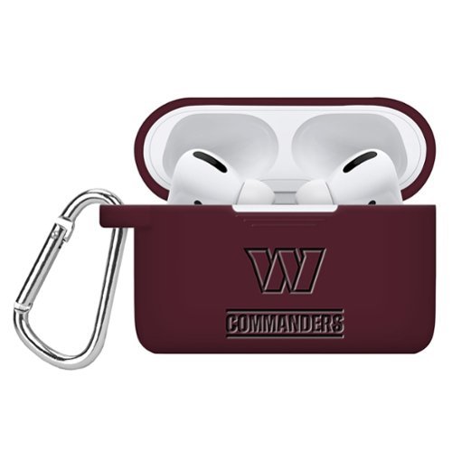 Artinian - Washington Commanders Debossed Silicone Airpods Pro Case Cover - No Size - Multicolor-Front_Standard 