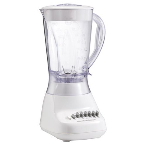 Hamilton Beach - Smoothie 10-Speed Blender - White-Front_Standard 