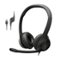 Logitech - H390 Wired USB-A On-Ear Stereo Headphones with Noise Canceling Microphone - Black-Front_Standard 