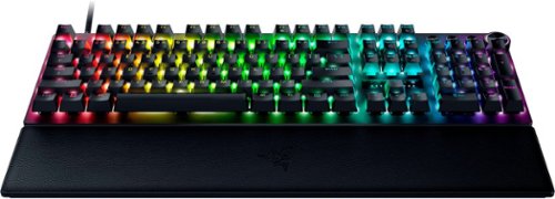 RAZER HUNTSMAN V3 PRO FULL SIZE WIRED ANALOG OPTICAL ESPORTS KEYBOARD WITH RAZER SNAP TAP, RAPID TRIGGER, ADJUSTABLE ACTUATION - BLACK BUY IN SINGAPORE
