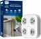Philips - Surge Tap, 3 Grounded Outlets, 1 USB-A, 1 USB-C, 17W, 1350J - White-Front_Standard