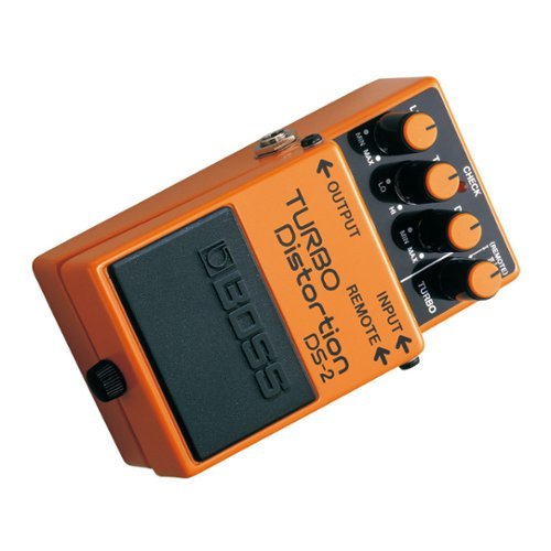 BOSS DS 2 Turbo Distortion Pedal with Twin Modes and Built In