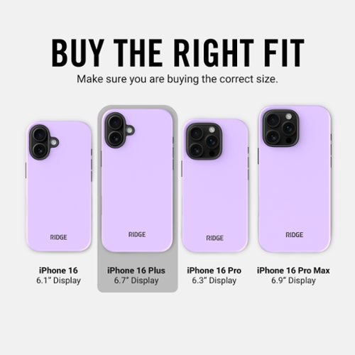 The Ridge Wallet Everyday Phone Case - IPhone 16 Plus - Lavender - Lavender HOW TO BUY