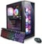 STGAubron - Gaming Desktop PC, Intel Core i7 up to 3.9GHz, GeForce GTX 1660 Super 6G Graphics, 32GB RAM, 1TB SSD, WIN11H - Black-Front_Standard