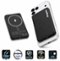Energizer - 5,000mAh SLIM METAL 20W Magnetic Wireless Qi/Qi2.0/MagSafe PowerBank, Portable Charger, 2 Outputs, LED Display, & USB-C - Black-Front_Standard
