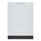 Bosch - 300 Series 24" Top Control Smart Built-In Stainless Steel Tub Dishwasher with 3rd Rack and Zone Wash, 46 dBA - Custom Panel Ready-Front_Standard