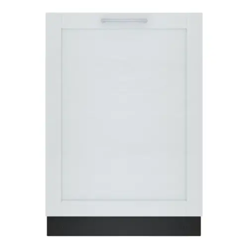 Front. Bosch - 300 Series 24" Top Control Smart Built-In Tub Dishwasher with 3rd Rack and Zone Wash, 46 dBA - Custom Panel Ready.