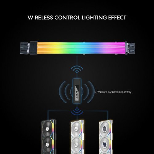 Lian Li Strimer Wireless 8 Pin Addressable RGB Power Extension