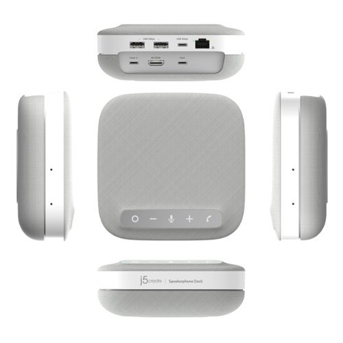 j5create USB-C 4K Speakerphone Docking Station - Grey HOW TO BUY