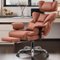 Brick Attic - 500LBS Ergonomic Home Office Desk Executive Chair for Heavy Individuals, Adjustable Headrest Footrest Armrest - Brown-Front_Standard