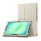 SaharaCase - Samsung Galaxy Tab A11+ / Tab A9+ 11" Folio Case – Auto Sleep/Wake, Bi-Fold Stand, Hand Strap | Indy Series - Lime Stone-Front_Standard
