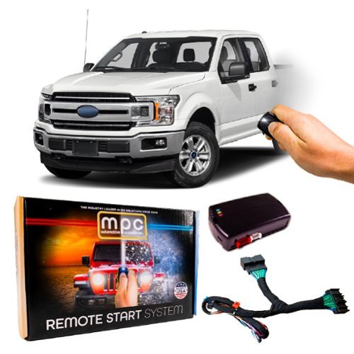 MPC - Remote Start For Kit Ford F-150 2015-2020 | Plug and Play | Key to Start Only - Black-Front_Standard 
