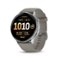 Garmin - Venu 4 GPS Smartwatch 45 mm Fiber-reinforced polymer - Silver - (2025)-Front_Standard
