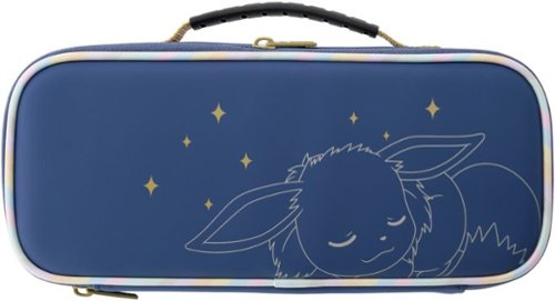 Case - HORI Cargo Pouch Travel Case - HORI Pokémon: Eevee: Officially Licensed - Multicolor-Front_Standard 