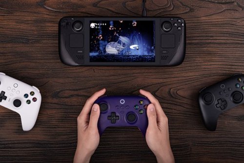 8BitDo Ultimate 2.4G Wireless Controller with Dock and Hall Effect Joysticks - Purple BUY ONLINE