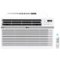 LG - 1,000 Sq. Ft. 18,000 BTU 230V Smart Window Air Conditioner - White-Front_Standard