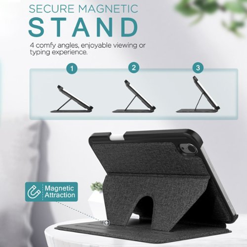 SaharaCase Multi-Angle Case for Apple iPad mini (A17 Pro) and Apple iPad mini (6th Generation 2021) - Black WHERE TO BUY
