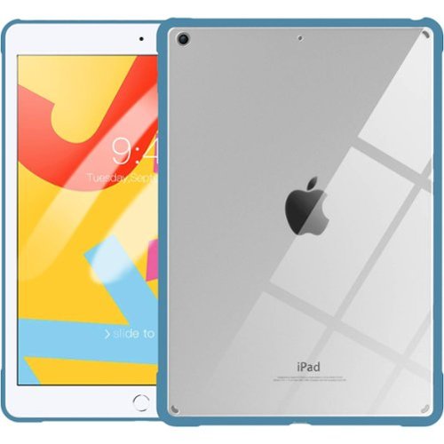 SaharaCase Hybrid Flex Series Case for Apple iPad 10.2 (8th Generation 2020 and 9th Generation 2021) - Clear Blue WORLDWIDE DELIVERY