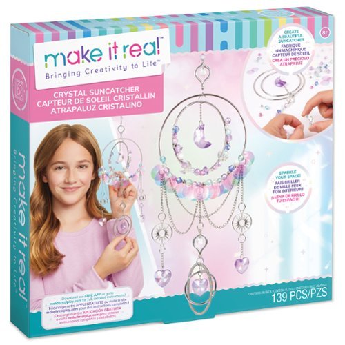 Make It Real - Make It Real: DIY Crystal Suncatcher - Silver, Purple & Soft Hues