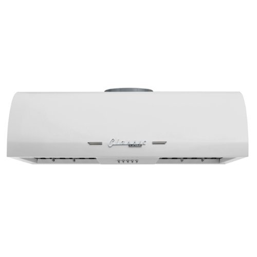 Unique Appliances - 24 inches - Externally Vented - Under cabinet Range Hood - Marshmallow White