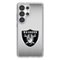 Keyscaper - NFL - Las Vegas Raiders Linen Logo Galaxy Clear Case - S24 - Multicolor-Front_Standard