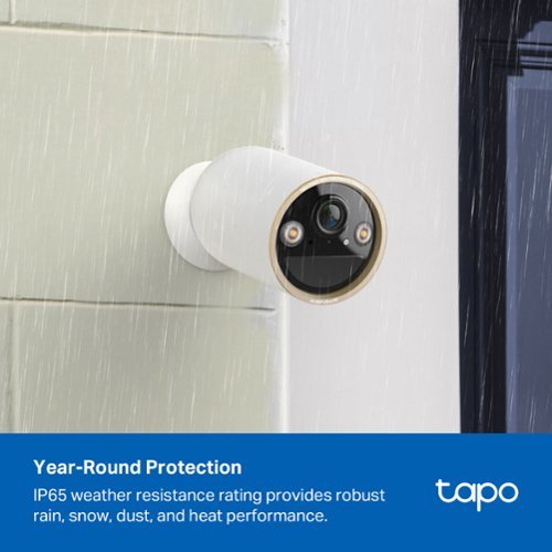TP-Link Tapo Wire-Free Dual Band Indoor/Outdoor 4K Smart Security Cameras 24/7 Always Monitoring, Magnetic Base (3-pack) No Fees - White WHERE TO BUY