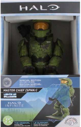 Cable Guys by Exquisite Gaming Halo Infinite: Master Chief Light Up Mobile Phone and Controller Holder BUY IN EUROPE