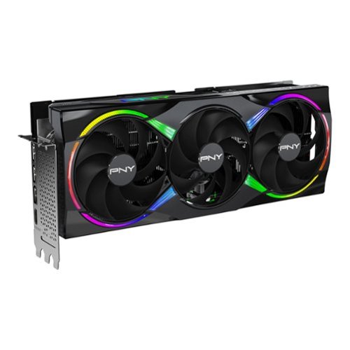 PNY GeForce RTX 5090 ARGB 32GB OC GDDR7 PCI Express 5.0 Graphics Card with Triple Fan - Black WORLDWIDE DELIVERY