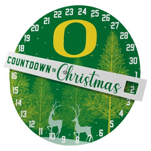 Pegasus - Oregon Ducks Countdown to Christmas Wall Sign - Multicolor-Front_Standard 