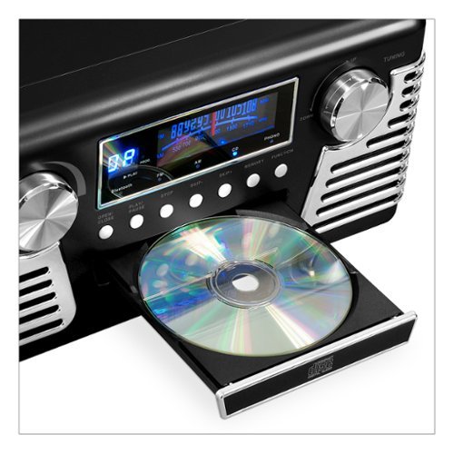 Victrola 50's Audio system Black V50-200 BLACK - Best Buy