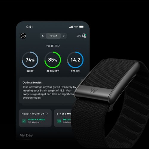 WHOOP  5.0 Peak - Health and Fitness Tracker - 12-Month Membership - Obsidian BUY ONLINE