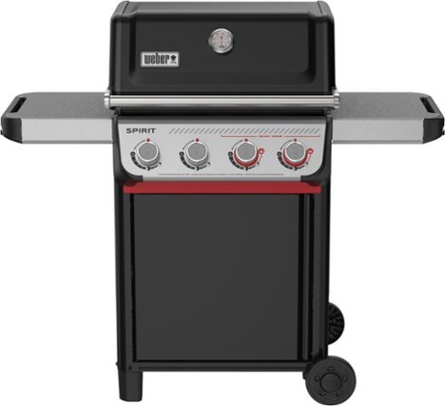 Weber - Spirit E-425 4 Burner Liquid Propane Gas Grill - Black-Front_Standard 