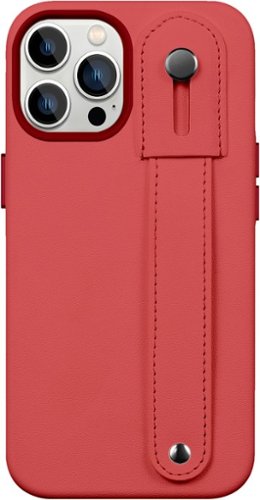 SaharaCase - FingerGrip Series Case for Apple iPhone 14 Pro - Red-Front_Standard 