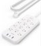 Anker - Power Strip with 3 USB Ports - White-Front_Standard