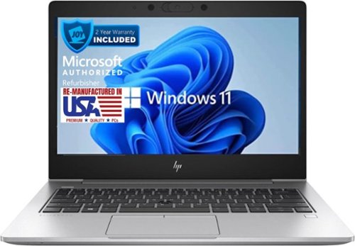HP - 830 G6 13.3" Refurbished 1920x1080 FHD - Intel 8th Gen Core i7-8665U - Intel UHD Graphics 620 with 16GB and 512GB - SSD - Silver-Front_Standard 