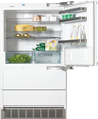 Miele - KFN 9859 iDE 30" PerfectCool Bottom-Freezer 14.1 Cu. Ft. Refrigerator RH - Panel Ready