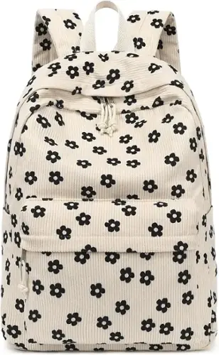 Corduroy Floral Beige