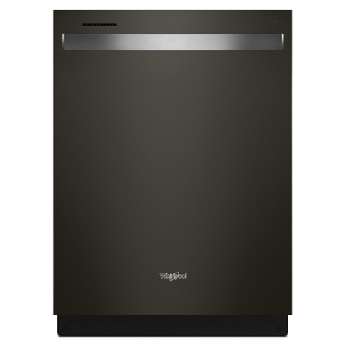  Whirlpool - 24 Stainless Steel Dishwasher with AI Intelligent Wash - 47 dBA .- Print Resistant Black Stainless - Print Resist Blk Stnlss