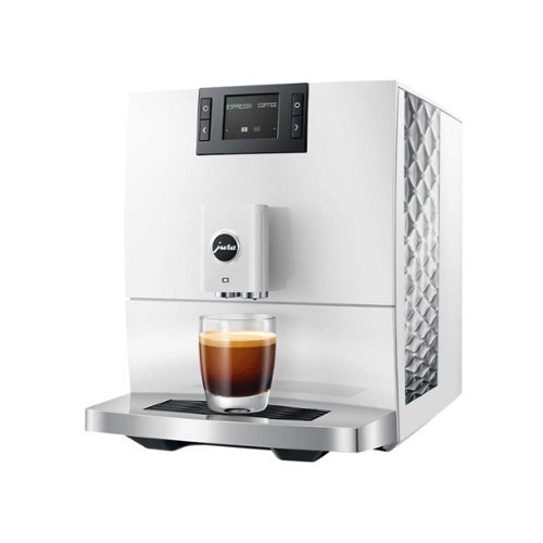 JURA - C3 Automatic Coffee and Espresso Machine with 4 Specialties (Piano - White-Front_Standard 