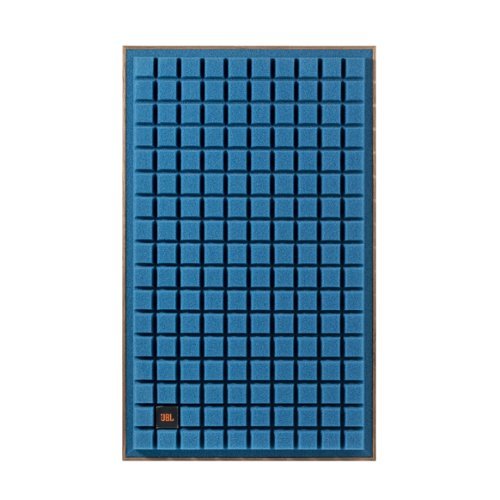 JBL - L100 Classic Mark II Blue Grille Loudspeaker (Each) - Walnut-Front_Standard 