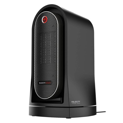 Vornado - VC-02 1500 Watt Indoor Electric Ceramic Fan Tower Space Heater with Advanced Safety Features - Black