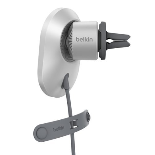 Belkin Wireless Car Charger with Official MagSafe Charging 15W - Gray GLOBAL SHIPPING