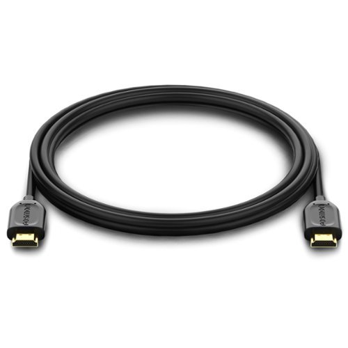 Fosmon - 6ft 4K HDMI Cable, Gold-Plated Premium High Speed, HDMI 2.0 Cable 4K@60Hz/2160p Support 18Gbps - Black-Front_Standard 
