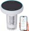 Aiper - HydroComm: 24/7 Water Quality Monitor for Pools, Tracks TDS, EC, pH, Temp & ORP, Solar-Powered - Gray-Front_Standard