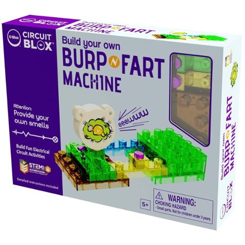 E-Blox - E-Blox: Circuit Blox: BYO Burp 'N Fart Machine - Build Your Own,Age 5+